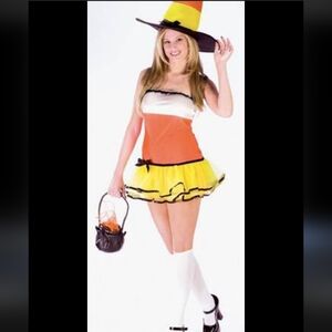 Candy Corn Witch